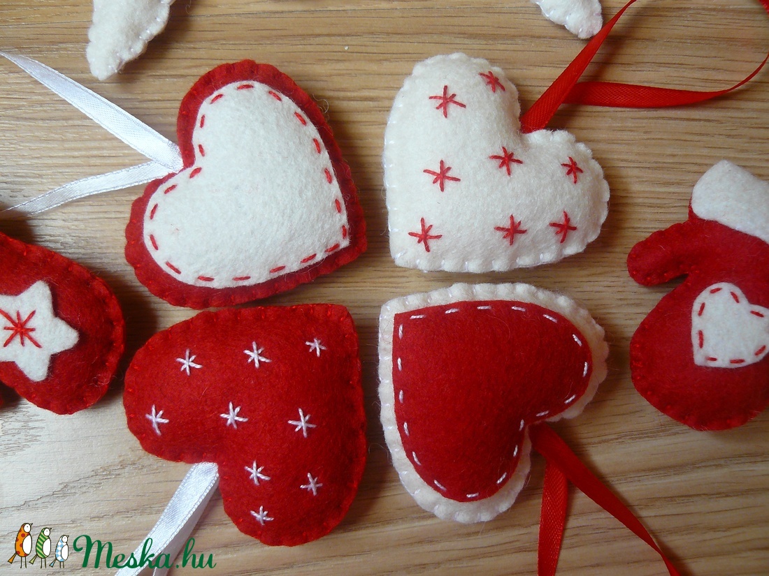 Filc karácsonyfadísz -  - Meska.hu