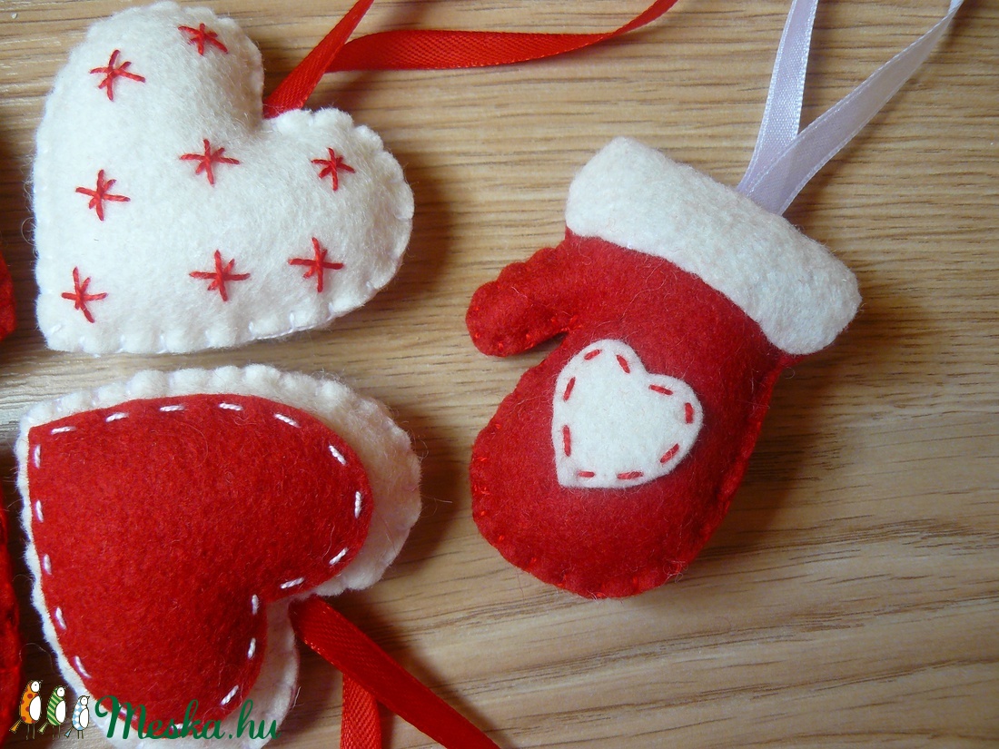 Filc karácsonyfadísz -  - Meska.hu