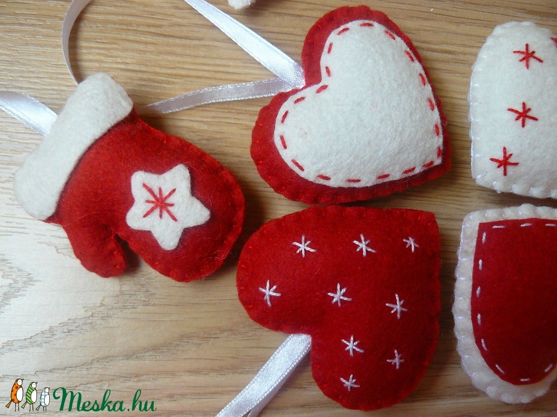 Filc karácsonyfadísz -  - Meska.hu