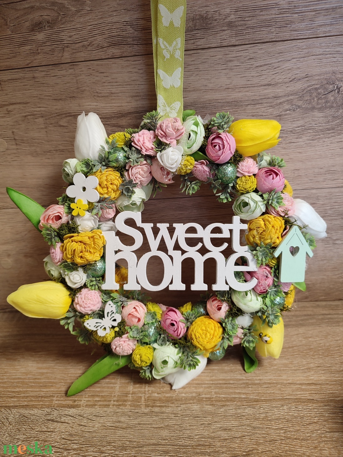 Sárga tulipános kopogtató - otthon & életmód - dekoráció - ajtó- és ablak dekoráció - ajtódísz & kopogtató - Meska.hu Sárga tulipános kopogtató - otthon & életmód - dekoráció - ajtó- és ablak dekoráció - ajtódísz & kopogtató - Meska.hu