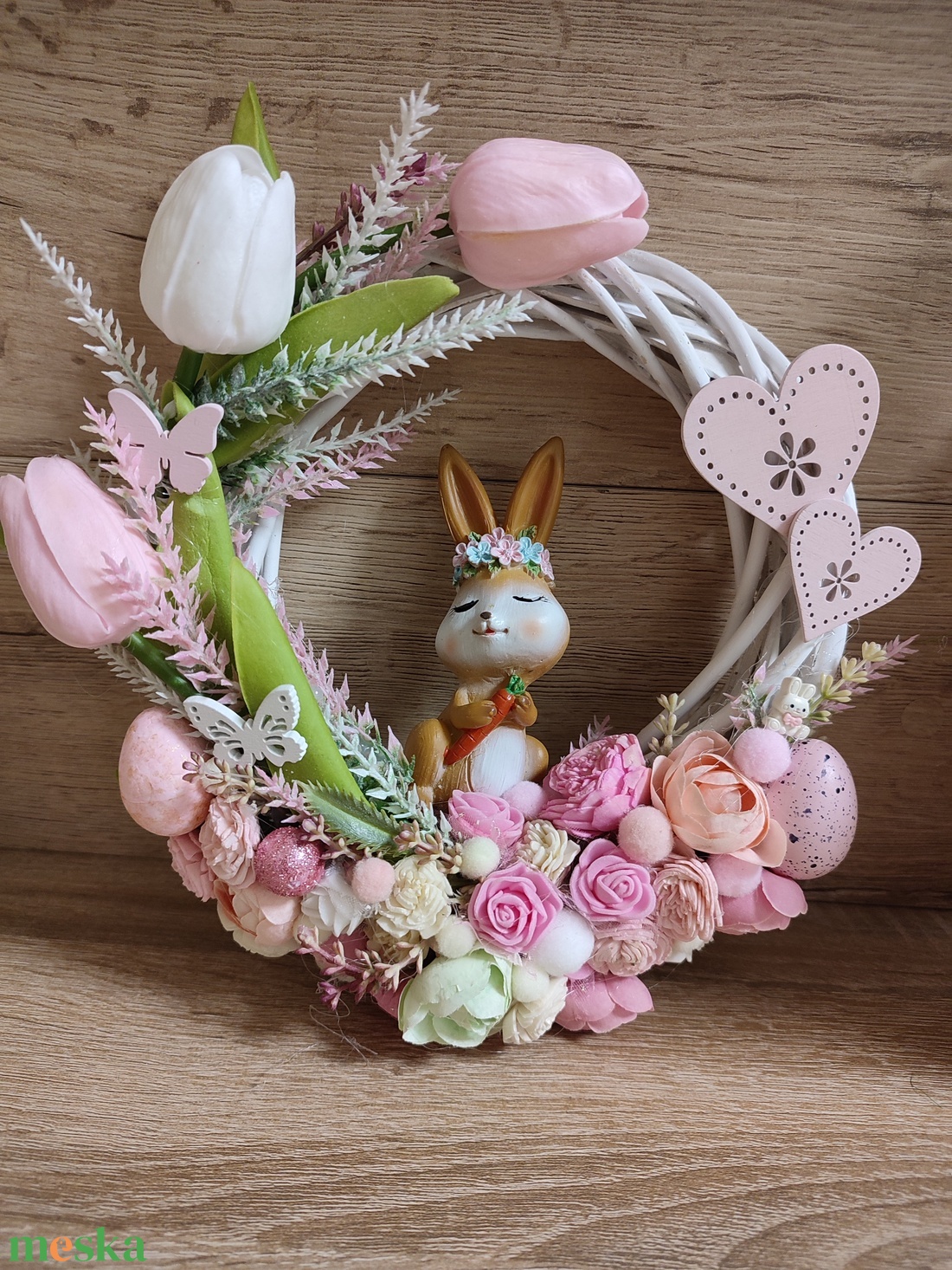 Nyuszis Tulipános kopogtató - otthon & életmód - dekoráció - ajtó- és ablak dekoráció - ajtódísz & kopogtató - Meska.hu Nyuszis Tulipános kopogtató - otthon & életmód - dekoráció - ajtó- és ablak dekoráció - ajtódísz & kopogtató - Meska.hu