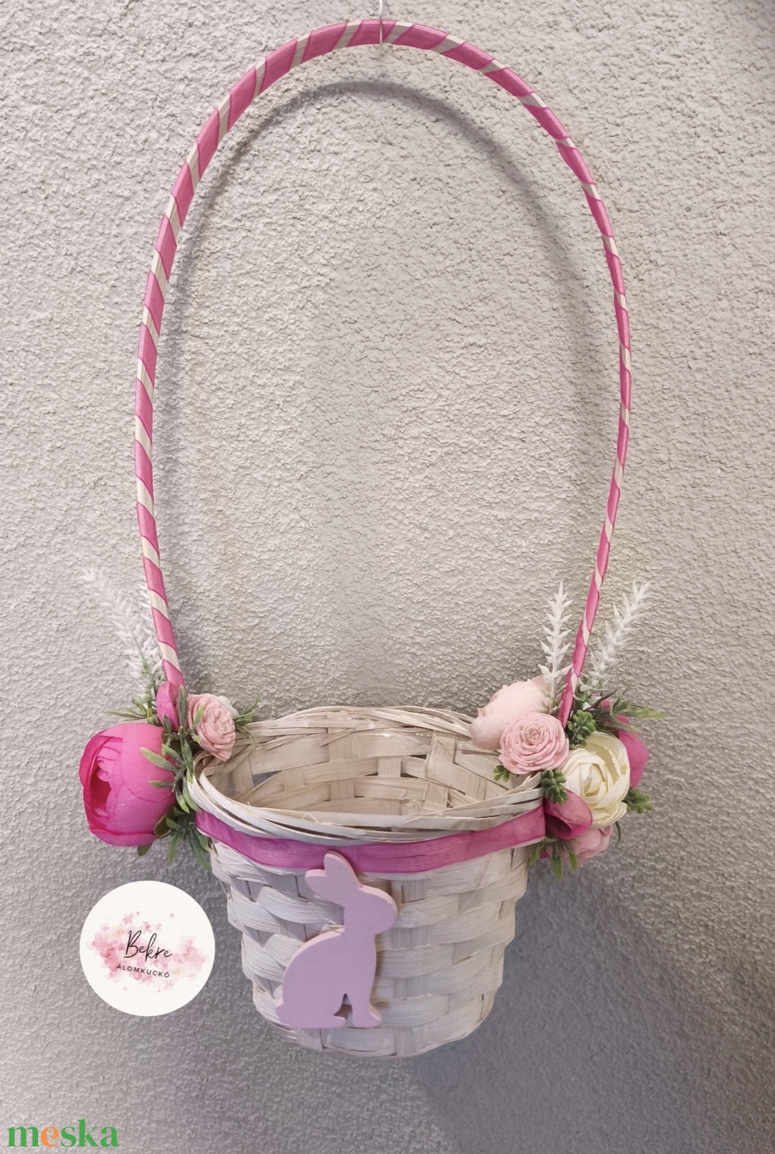Húsvéti kosárka - otthon & életmód - dekoráció - húsvéti asztaldíszek - Meska.hu