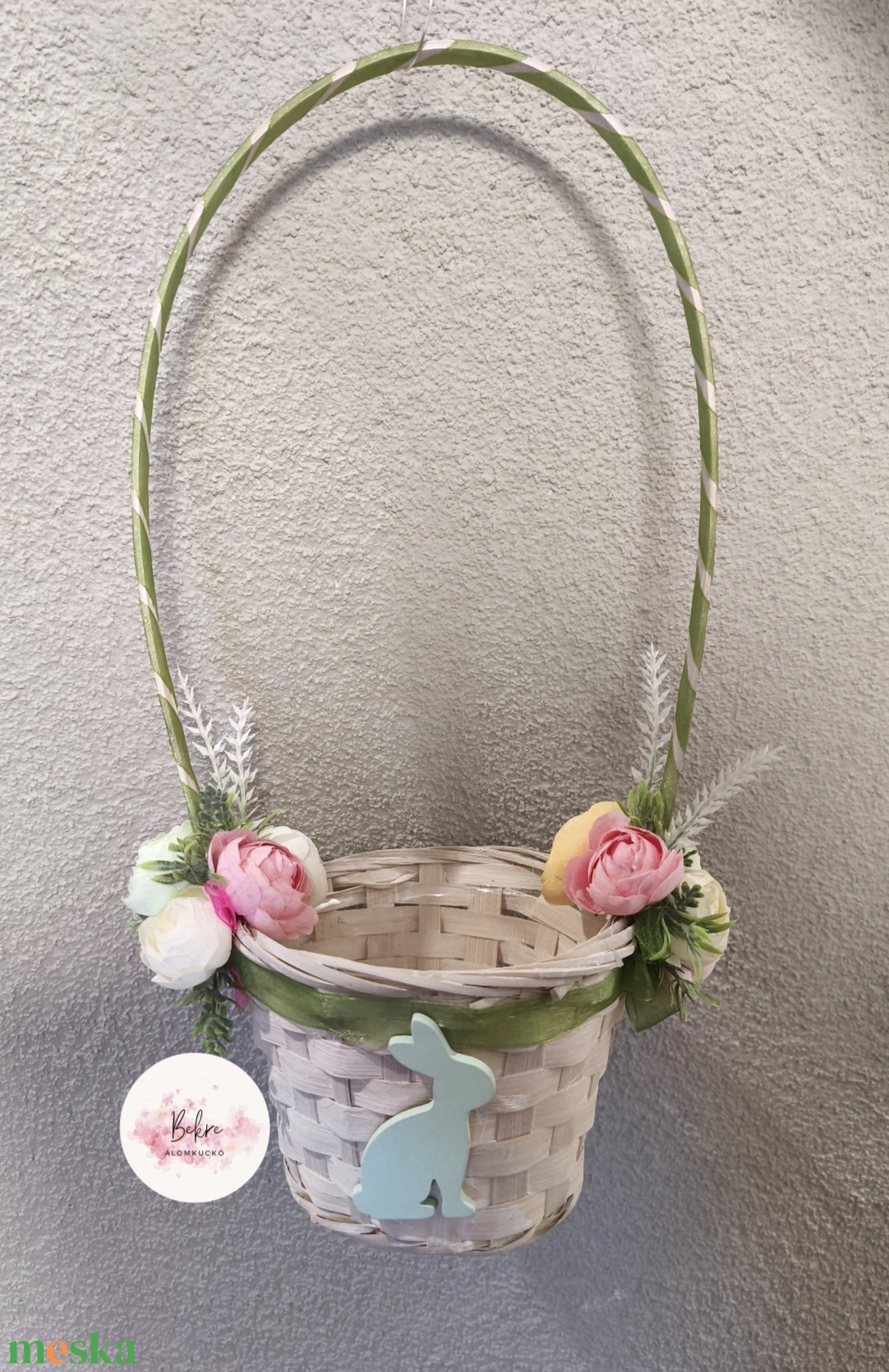 Húsvéti kosárka - otthon & életmód - dekoráció - húsvéti asztaldíszek - Meska.hu
