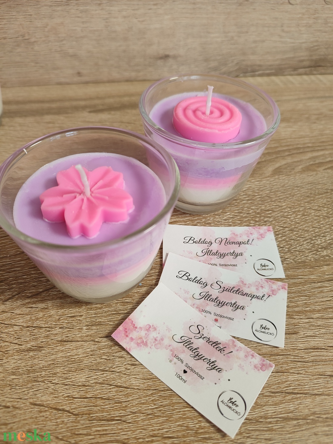 Illatviasz gyertyák  - otthon & életmód - gyertya, illat, aroma - illatviasz - Meska.hu