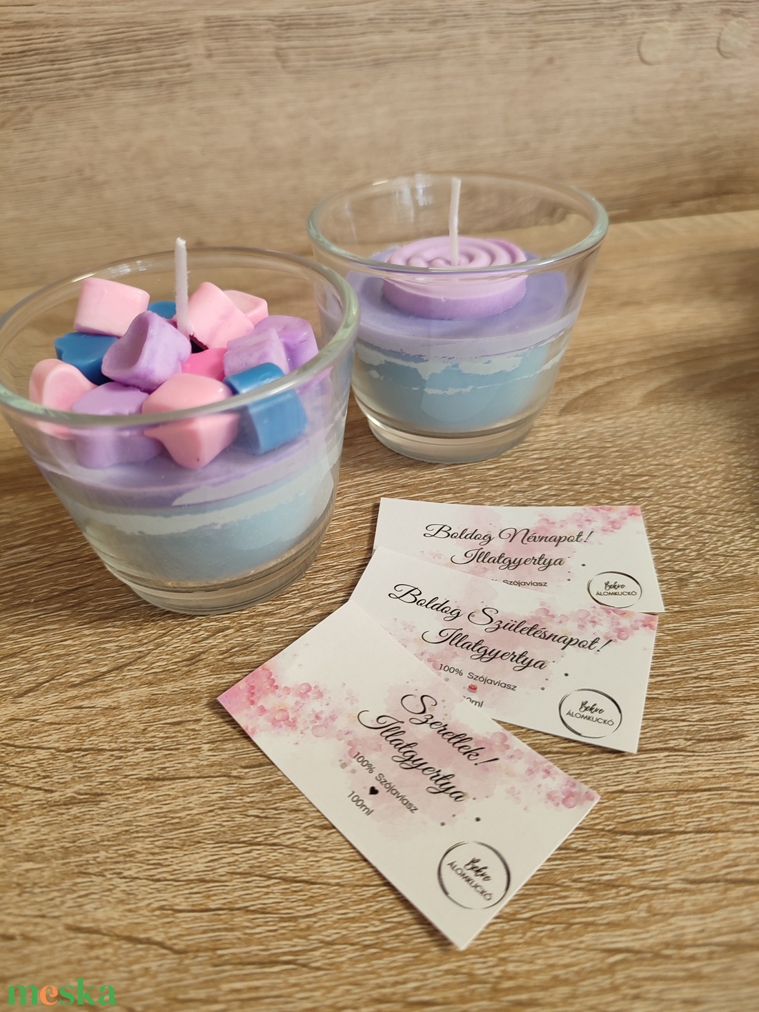 Illatviasz gyertyák  - otthon & életmód - gyertya, illat, aroma - illatviasz - Meska.hu