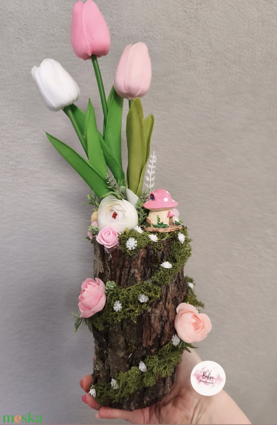 Tavaszi manólak - asztaldísz - ünnepi díszek, dekorációk - húsvéti díszek és dekorációk - húsvéti asztaldíszek - Meska.hu