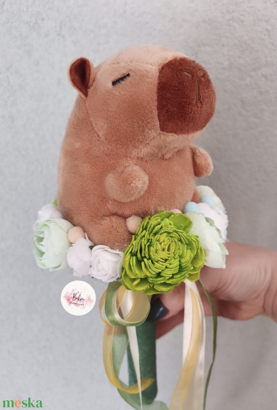 Ballagási örökcsokor - Capybara  - otthon & életmód - virágdekoráció - virágok - virágcsokor - Meska.hu