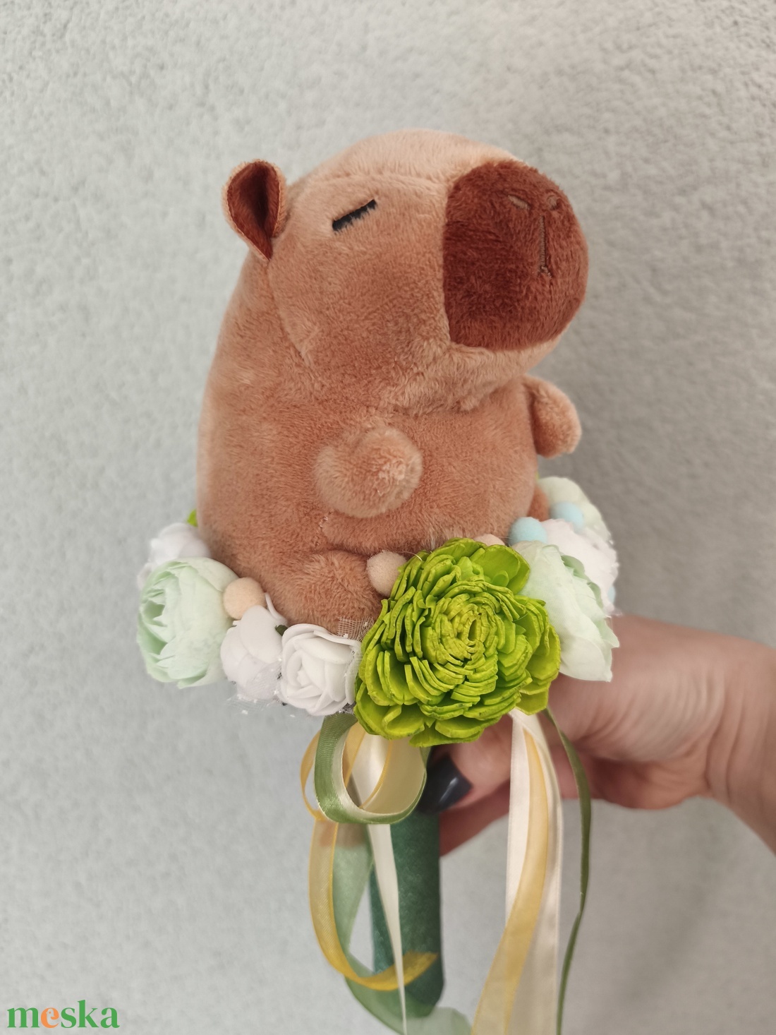 Ballagási örökcsokor - Capybara  - otthon & életmód - virágdekoráció - virágok - virágcsokor - Meska.hu