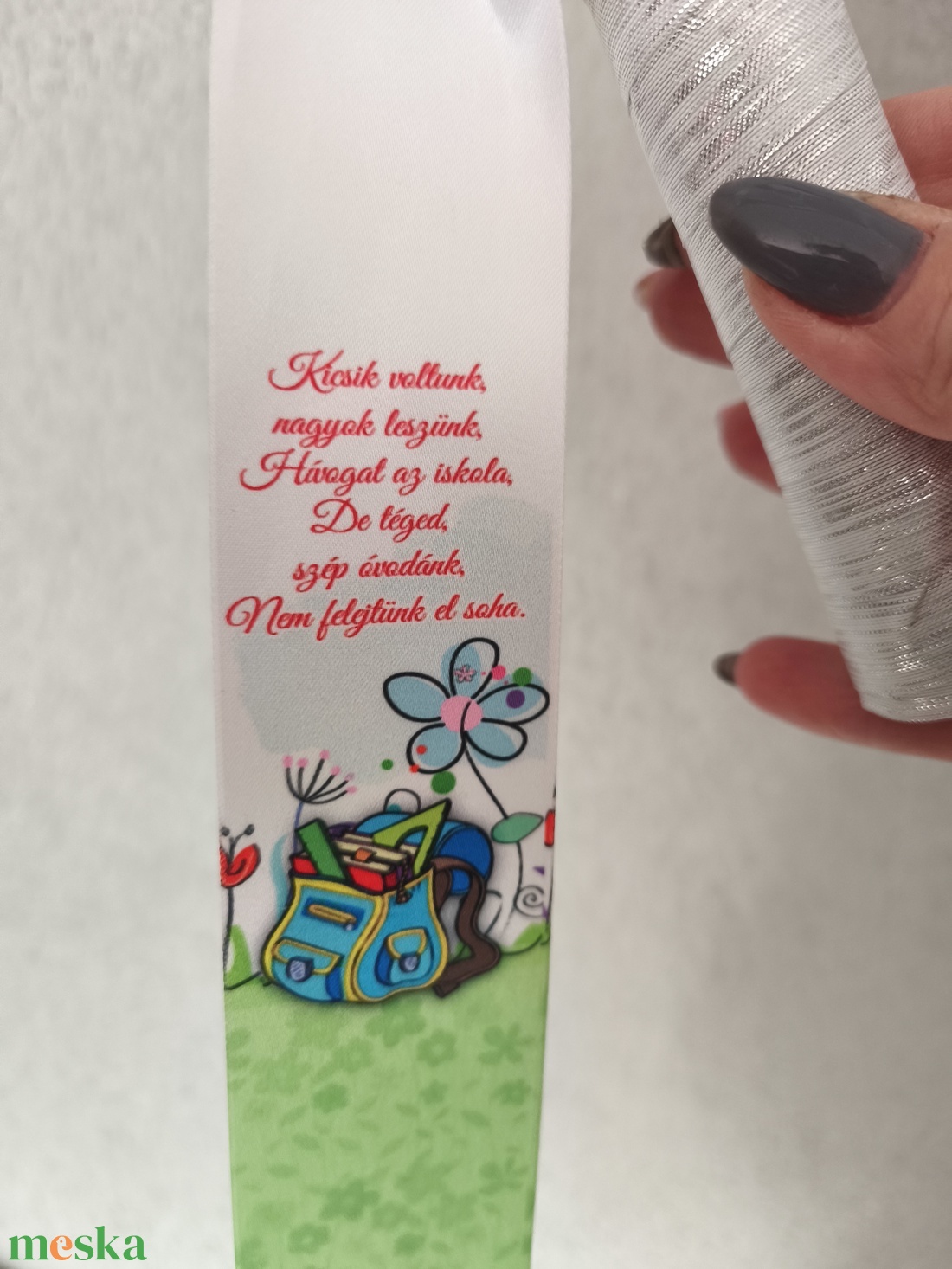 Ovis labdás ballagási örökcsokor  - otthon & életmód - virágdekoráció - virágok - virágcsokor - Meska.hu