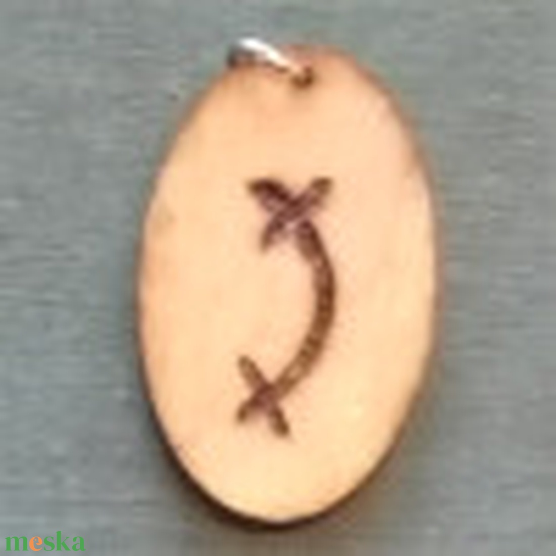 Rovásírott medál - ékszer - nyaklánc - medál - Meska.hu