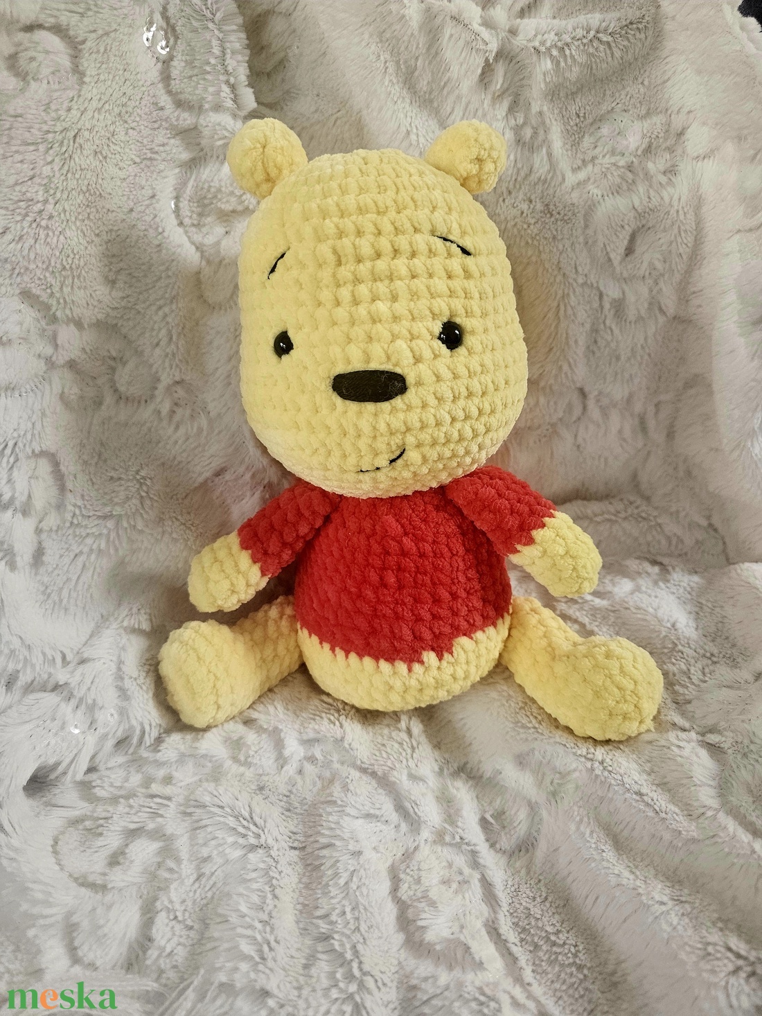 Mici, a nagy buksis mackó horgolt figura - játék & sport - plüssállat & játékfigura - plüss mesefigurák - Meska.hu Mici, a nagy buksis mackó horgolt figura - játék & sport - plüssállat & játékfigura - plüss mesefigurák - Meska.hu