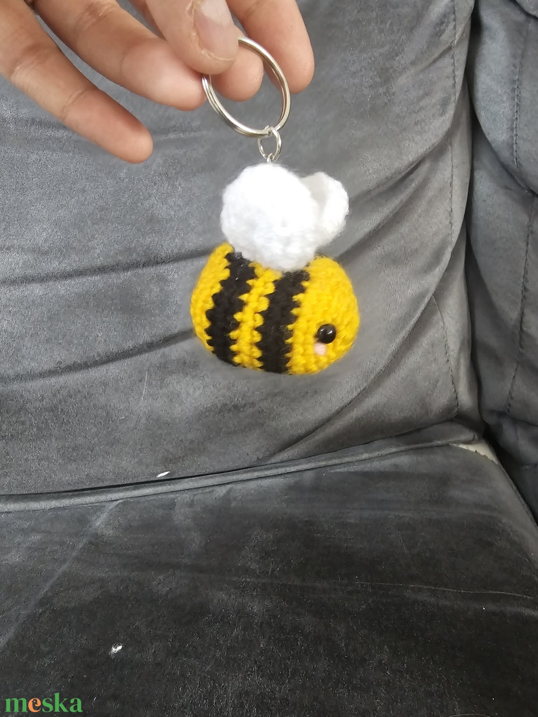Zümi méhecske Kulcstartó � A legédesebb útitárs - játék & sport - plüssállat & játékfigura - méhecske - Meska.hu