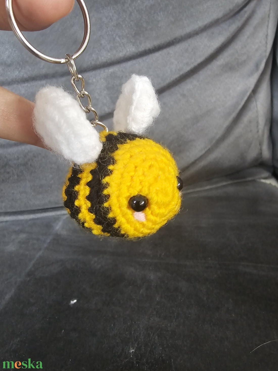 Zümi méhecske Kulcstartó � A legédesebb útitárs - játék & sport - plüssállat & játékfigura - méhecske - Meska.hu