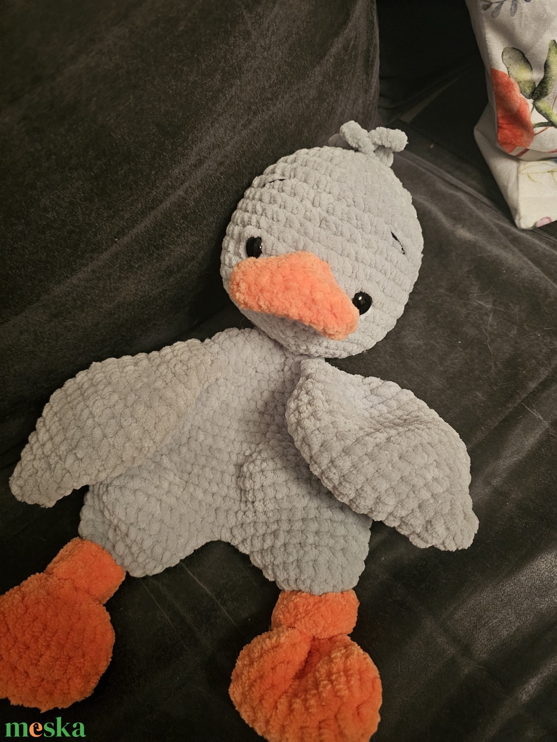 Horgolt Kacsa Szundikendő � Az első legjobb barát - játék & sport - plüssállat & játékfigura - madár - Meska.hu