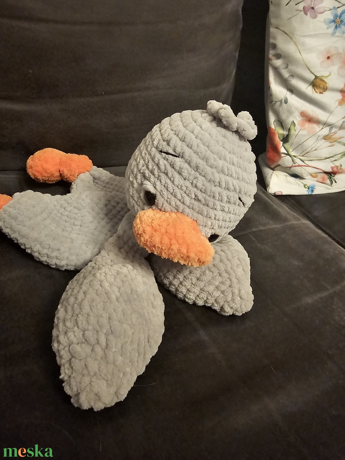 Horgolt Kacsa Szundikendő � Az első legjobb barát - játék & sport - plüssállat & játékfigura - madár - Meska.hu