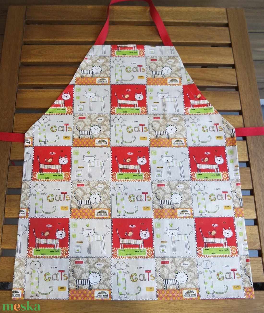 Cicás gyerek kötény - otthon & életmód - konyhafelszerelés, tálalás - konyhai textil - kötény - Meska.hu Cicás gyerek kötény - otthon & életmód - konyhafelszerelés, tálalás - konyhai textil - kötény - Meska.hu