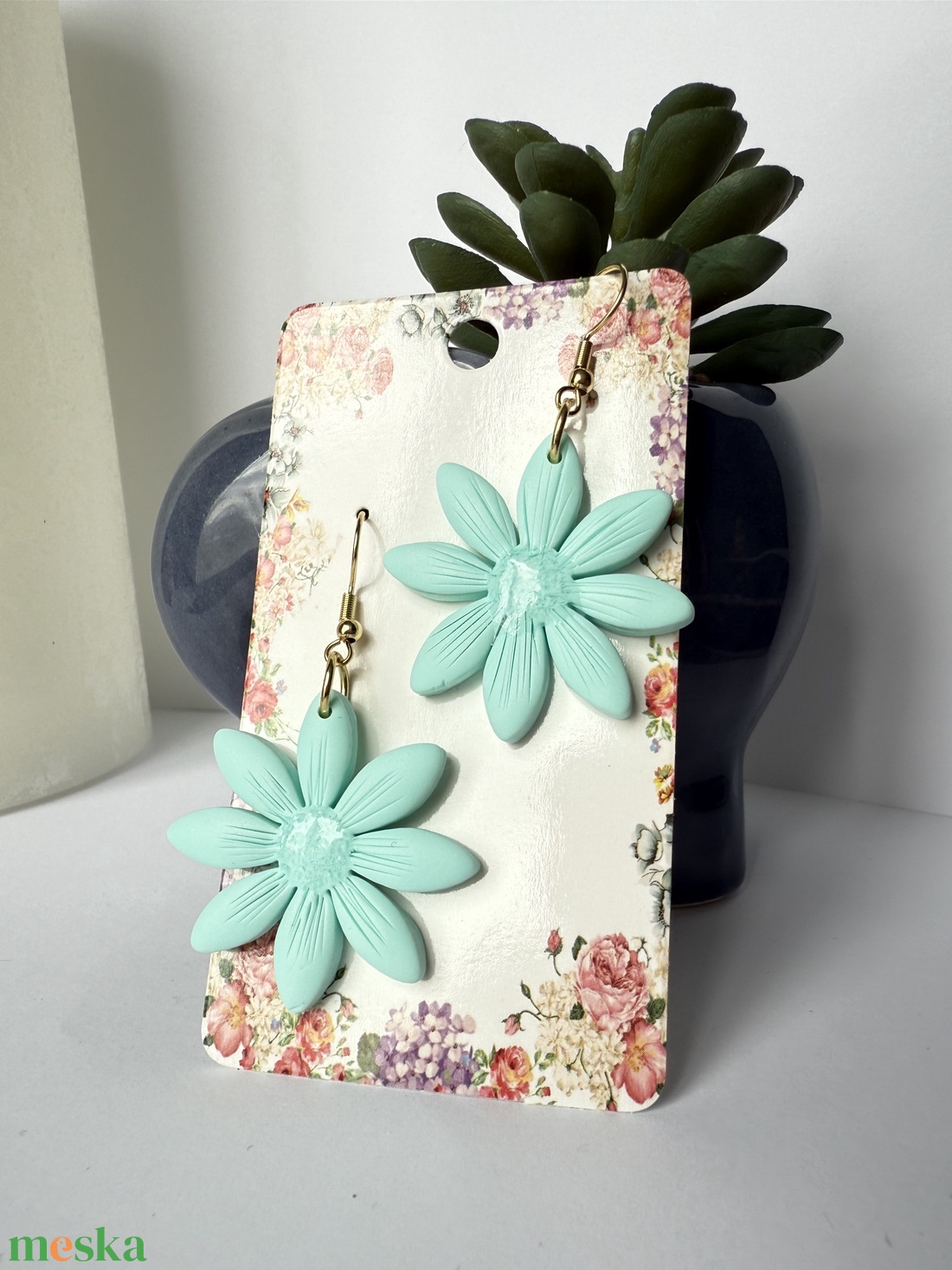 Virágok - ékszer - fülbevaló - lógó fülbevaló - Meska.hu