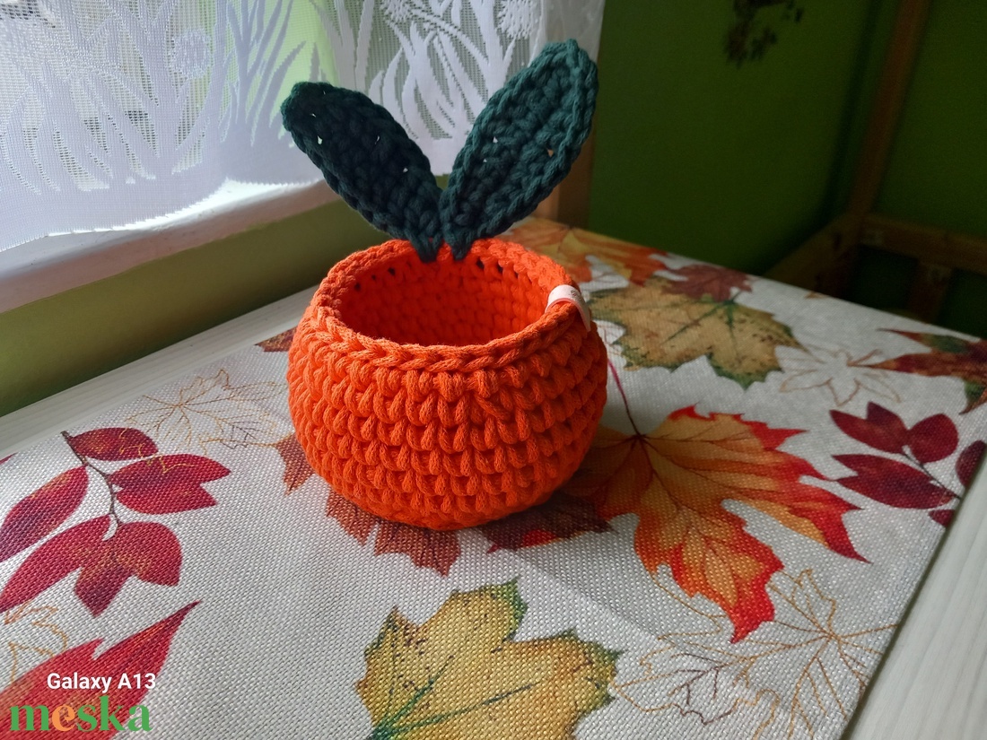 Horgolt mandarin tároló - otthon & életmód - tárolás & rendszerezés - doboz - Meska.hu Horgolt mandarin tároló - otthon & életmód - tárolás & rendszerezés - doboz - Meska.hu
