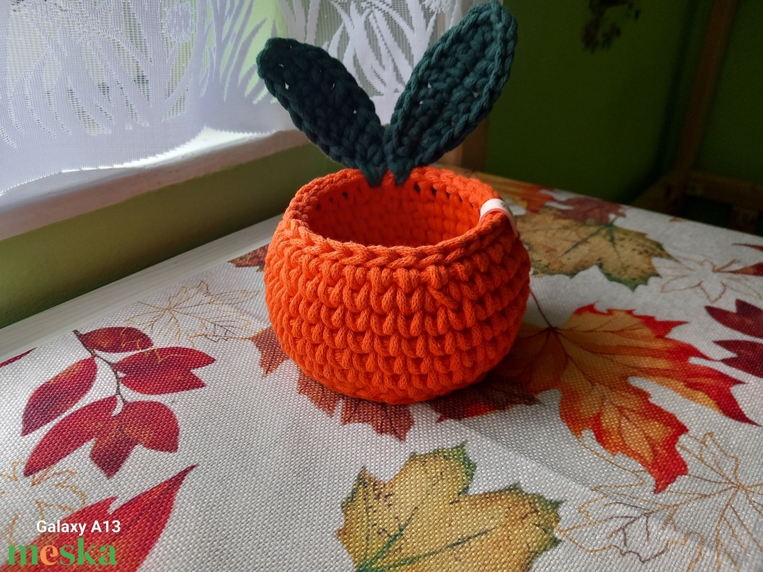 Horgolt mandarin tároló - otthon & életmód - tárolás & rendszerezés - doboz - Meska.hu Horgolt mandarin tároló - otthon & életmód - tárolás & rendszerezés - doboz - Meska.hu