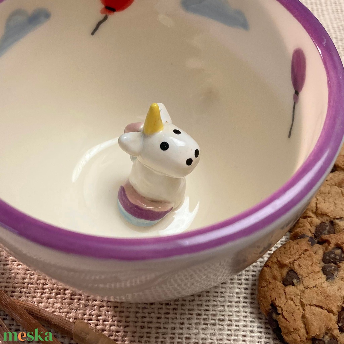 UNIKORNIS - kukucskáló bögre - otthon & életmód - konyhafelszerelés, tálalás - tálalás - bögre & csésze - Meska.hu