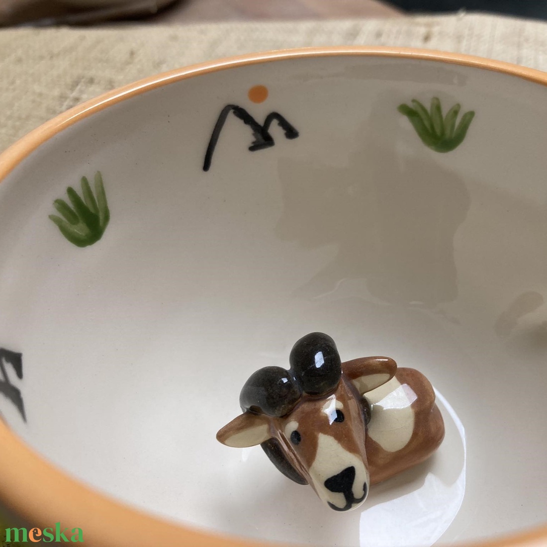 MUFLON - kukucskáló bögre - otthon & életmód - konyhafelszerelés, tálalás - tálalás - bögre & csésze - Meska.hu