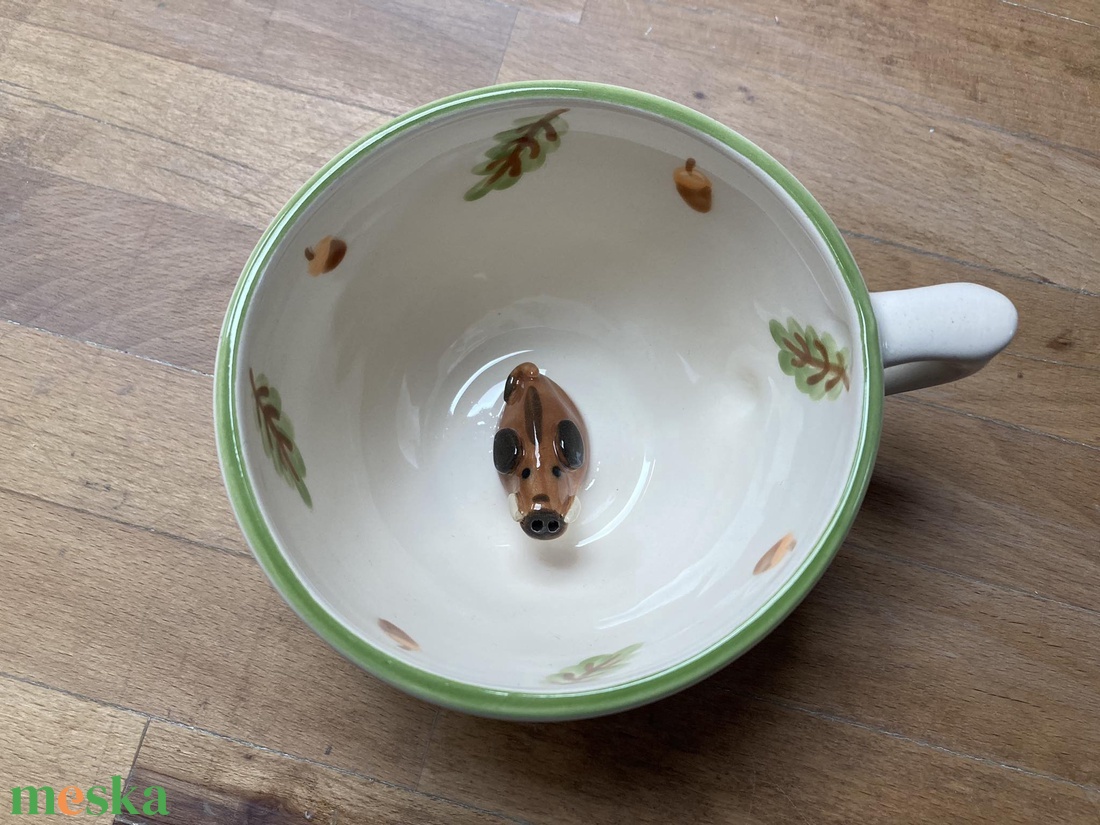 VADDISZNÓ - kukucskáló bögre - otthon & életmód - konyhafelszerelés, tálalás - tálalás - bögre & csésze - Meska.hu