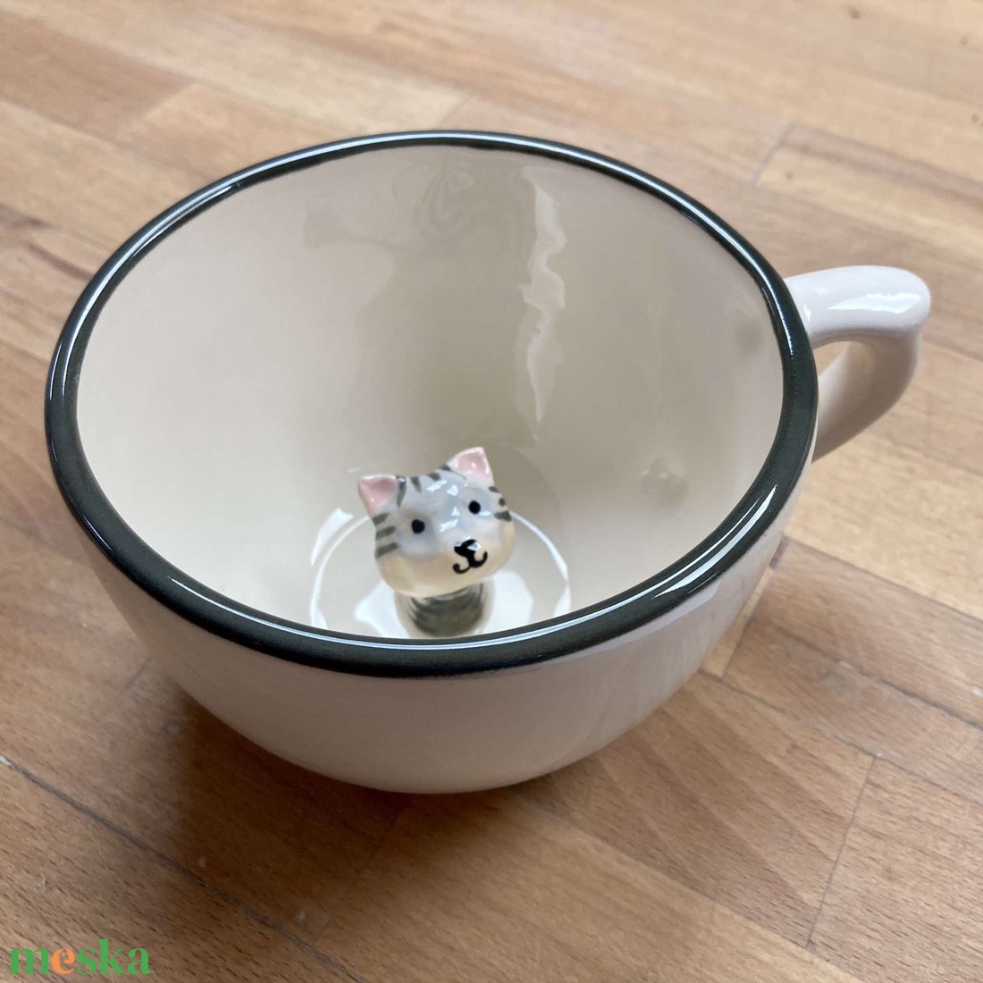 CICA - kukucskáló bögre - otthon & életmód - konyhafelszerelés, tálalás - tálalás - bögre & csésze - Meska.hu