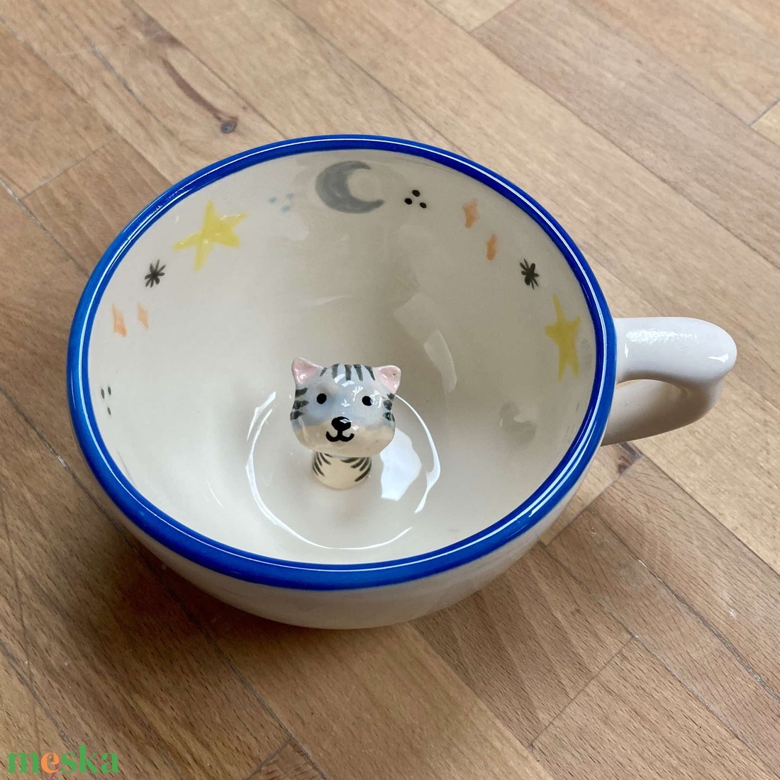 CICA 2.0 - kukucskáló bögre - otthon & életmód - konyhafelszerelés, tálalás - tálalás - bögre & csésze - Meska.hu