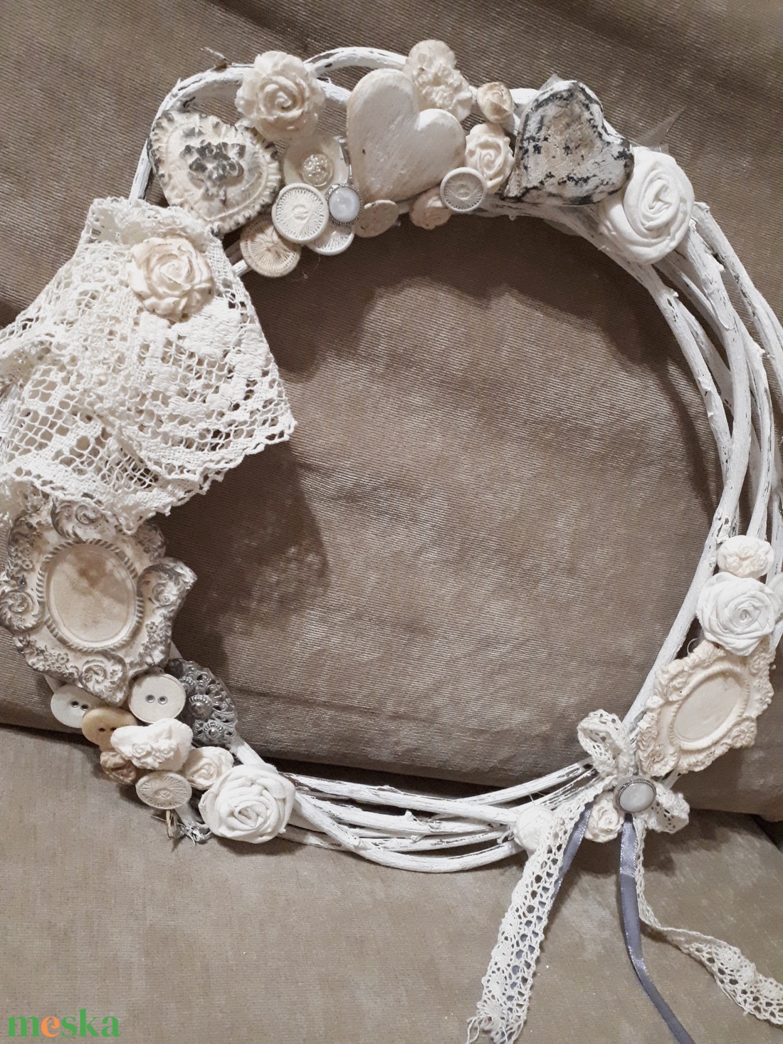 Időtlen kopogtató - otthon & életmód - dekoráció - ajtó- és ablak dekoráció - ablakdísz - Meska.hu