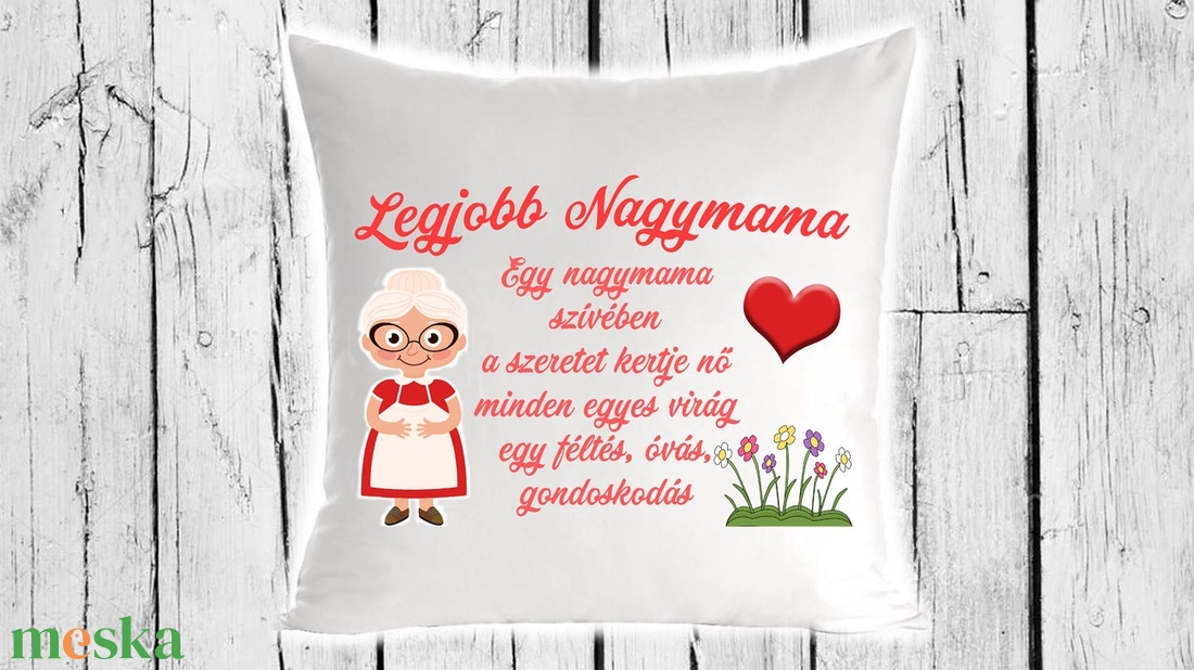 Díszpárna - Legjobb Nagymama - otthon & életmód - lakástextil - párna & párnahuzat - Meska.hu Díszpárna - Legjobb Nagymama - otthon & életmód - lakástextil - párna & párnahuzat - Meska.hu