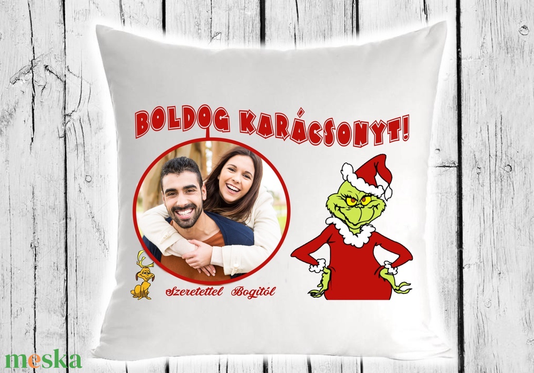 Egyedi Díszpárna -Boldog Karácsonyt Grincses - otthon & életmód - lakástextil - párna & párnahuzat - Meska.hu Egyedi Díszpárna -Boldog Karácsonyt Grincses - otthon & életmód - lakástextil - párna & párnahuzat - Meska.hu