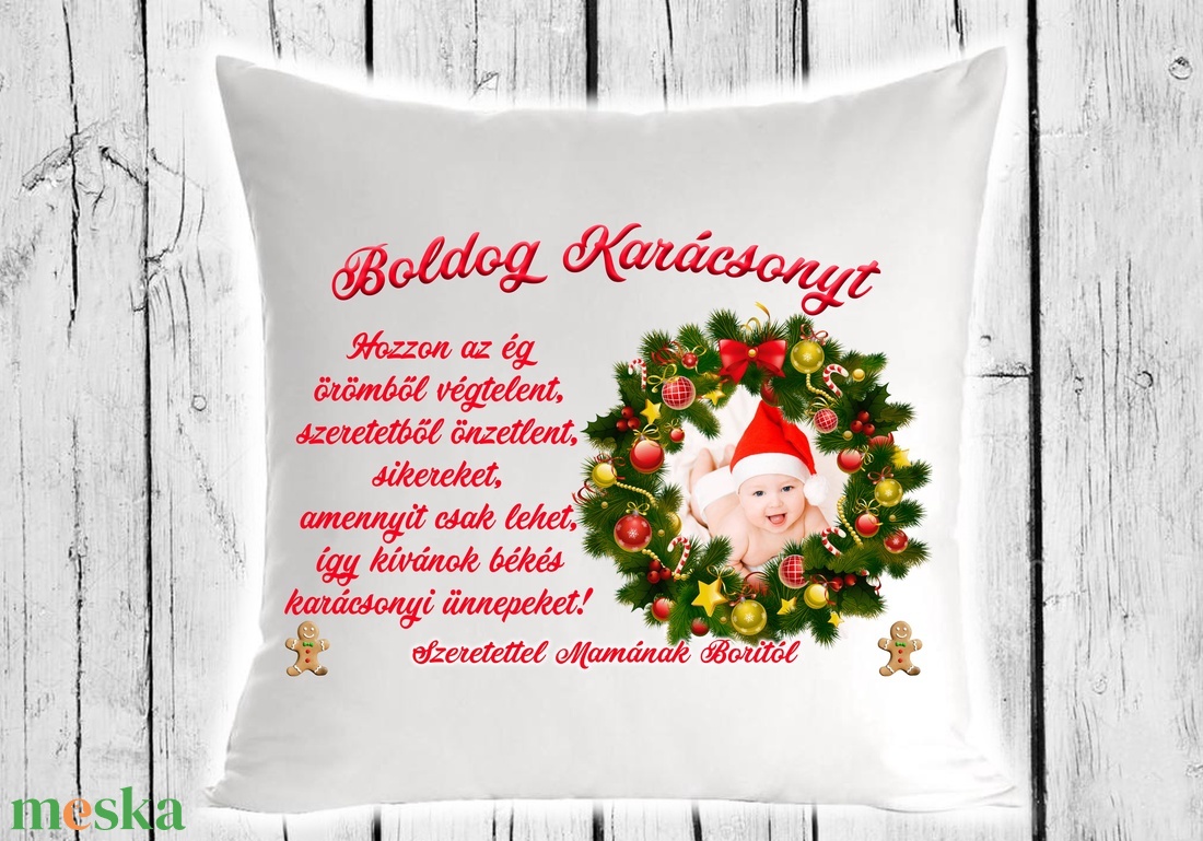 Egyedi Díszpárna -Boldog Karácsonyt - otthon & életmód - lakástextil - párna & párnahuzat - Meska.hu Egyedi Díszpárna -Boldog Karácsonyt - otthon & életmód - lakástextil - párna & párnahuzat - Meska.hu