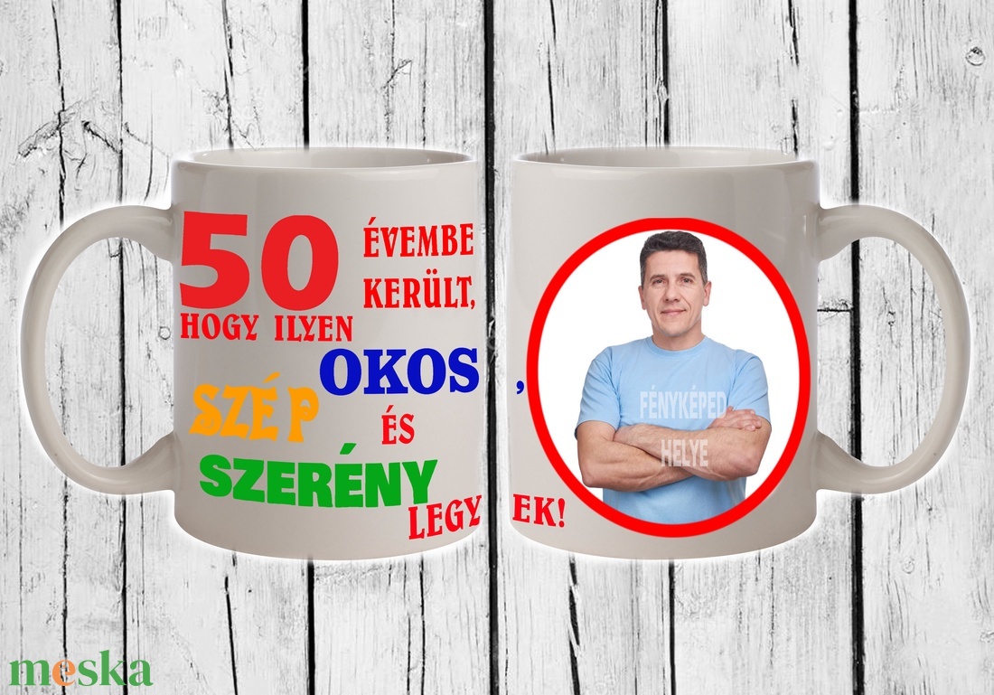 Egyedi  Bögre- 50 évembe került... - otthon & életmód - konyhafelszerelés, tálalás - tálalás - bögre & csésze - Meska.hu