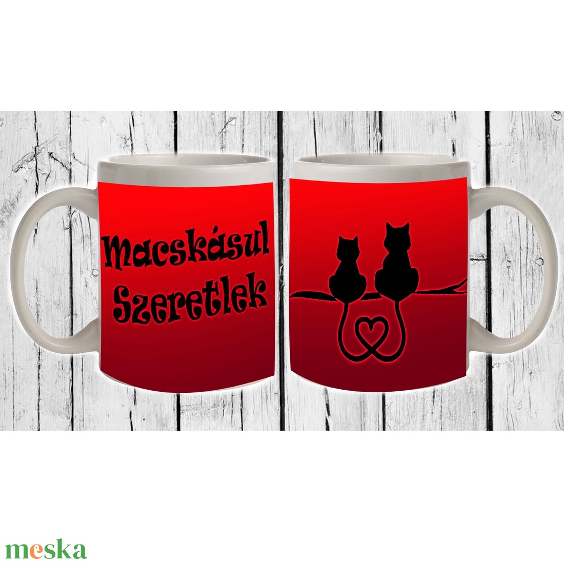 Macskásul szeretlek bögre - otthon & életmód - konyhafelszerelés, tálalás - tálalás - bögre & csésze - Meska.hu Macskásul szeretlek bögre - otthon & életmód - konyhafelszerelés, tálalás - tálalás - bögre & csésze - Meska.hu