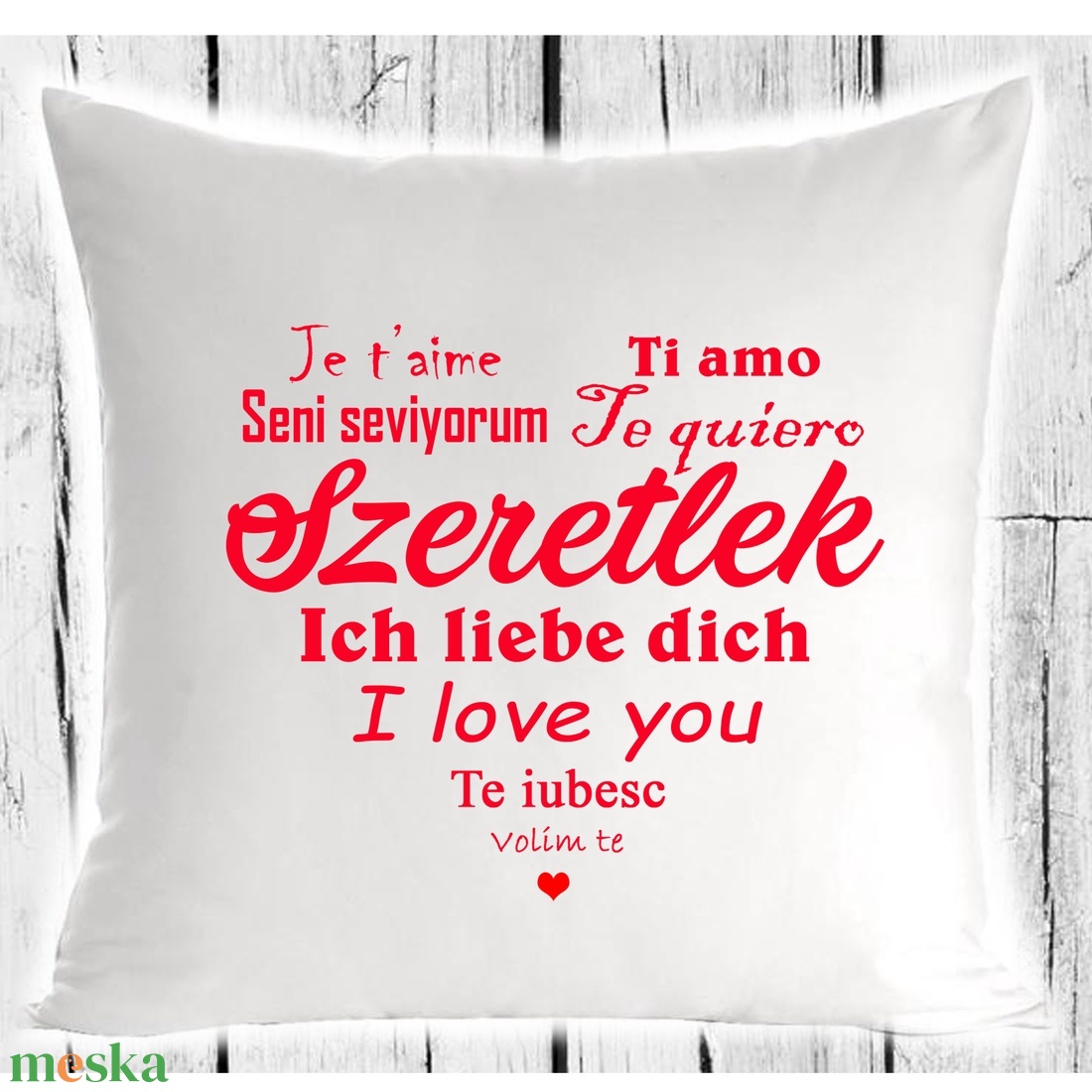 Szeretlek párna - otthon & életmód - lakástextil - párna & párnahuzat - Meska.hu Szeretlek párna - otthon & életmód - lakástextil - párna & párnahuzat - Meska.hu