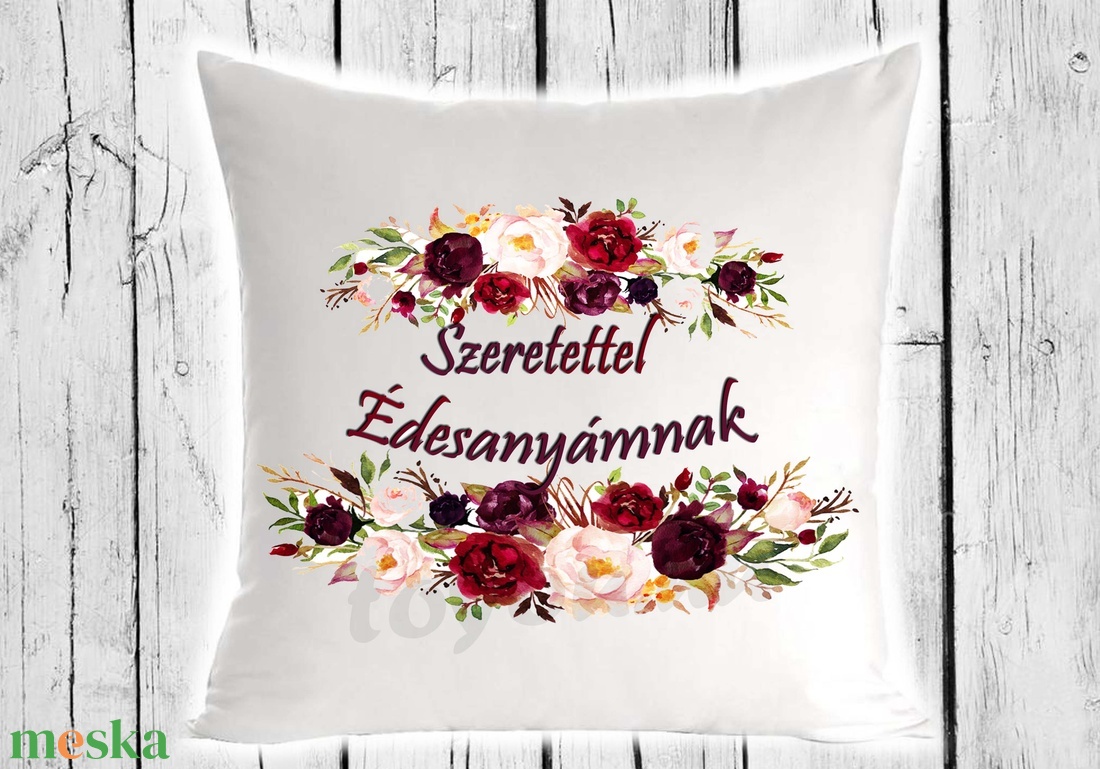 Díszpárna - Szeretettel Édesanyámnak - otthon & életmód - lakástextil - párna & párnahuzat - Meska.hu Díszpárna - Szeretettel Édesanyámnak - otthon & életmód - lakástextil - párna & párnahuzat - Meska.hu