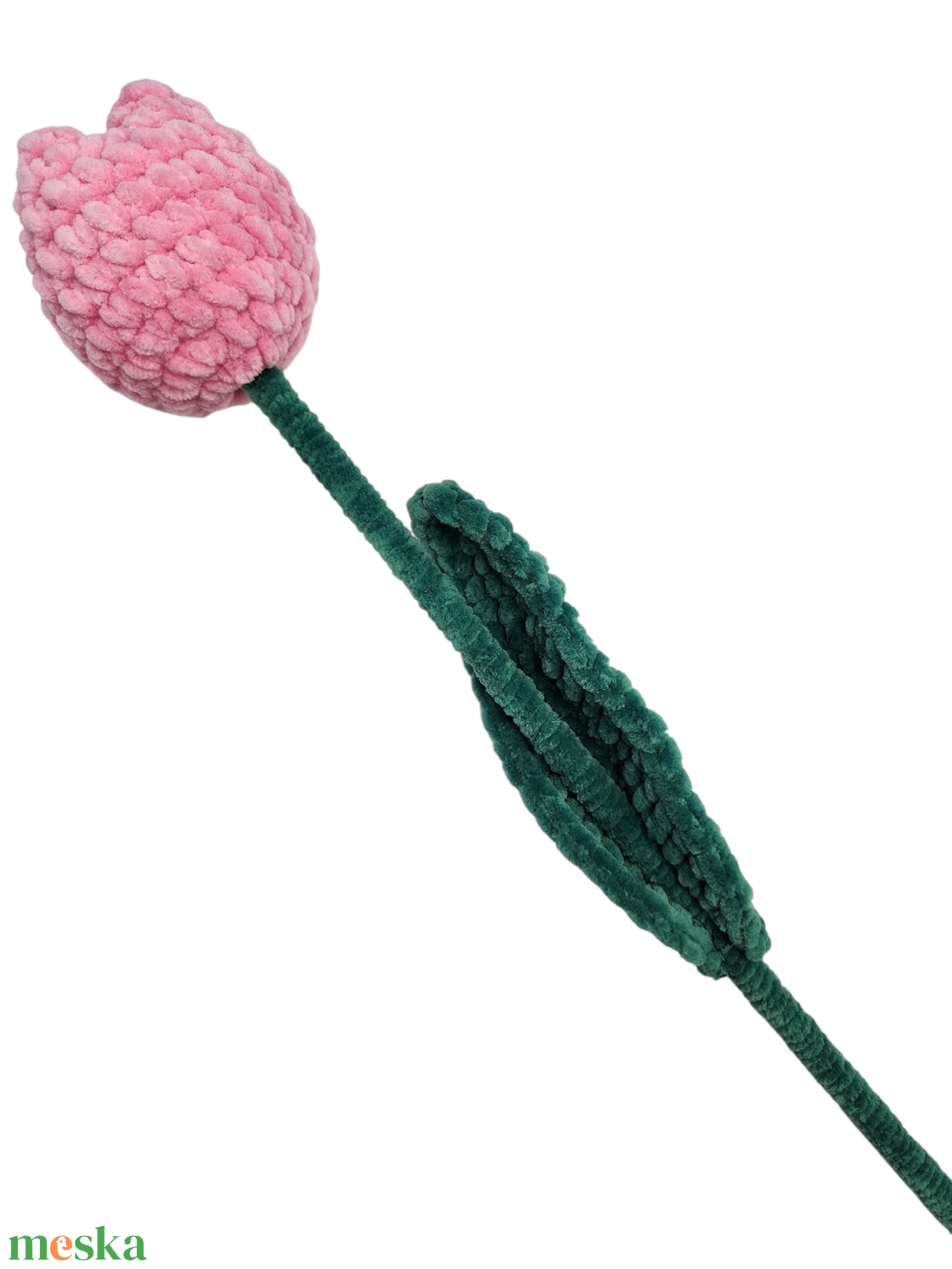 Horgolt plüss tulipán - otthon & életmód - dekoráció - dísztárgy - Meska.hu