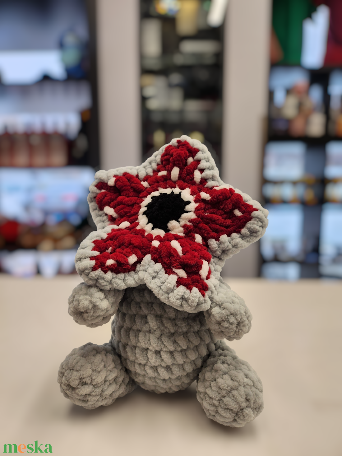 Horgolt plüss  bébi Demogorgon - játék & sport - plüssállat & játékfigura - más figura - Meska.hu