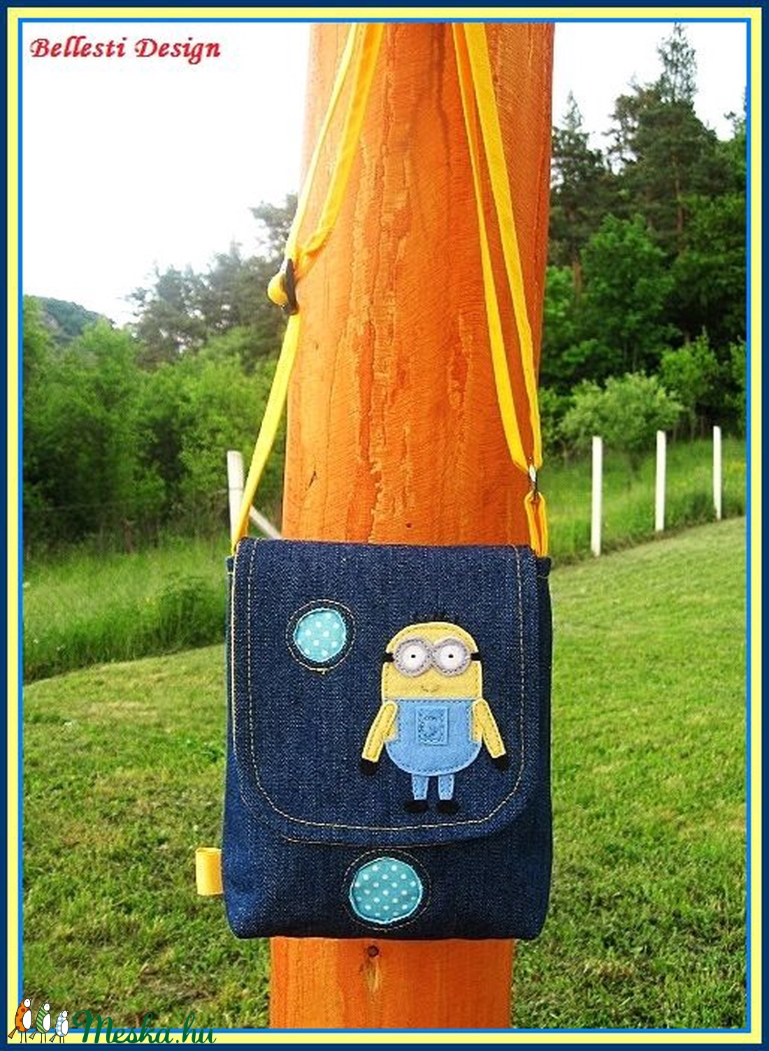 Gyerek, applikált farmer oldaltáska - minion-os - - Meska.hu Gyerek, applikált farmer oldaltáska - minion-os - - Meska.hu