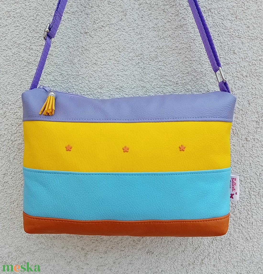 Válltáska nyári színekben apró virágokkal 23x18 cm - táska & tok - kézitáska & válltáska - válltáska - Meska.hu Válltáska nyári színekben apró virágokkal 23x18 cm - táska & tok - kézitáska & válltáska - válltáska - Meska.hu