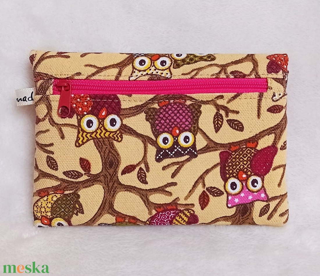 Bagoly mintás textil pénztárca - táska & tok - pénztárca & más tok - pénztárca - női pénztárca - Meska.hu Bagoly mintás textil pénztárca - táska & tok - pénztárca & más tok - pénztárca - női pénztárca - Meska.hu