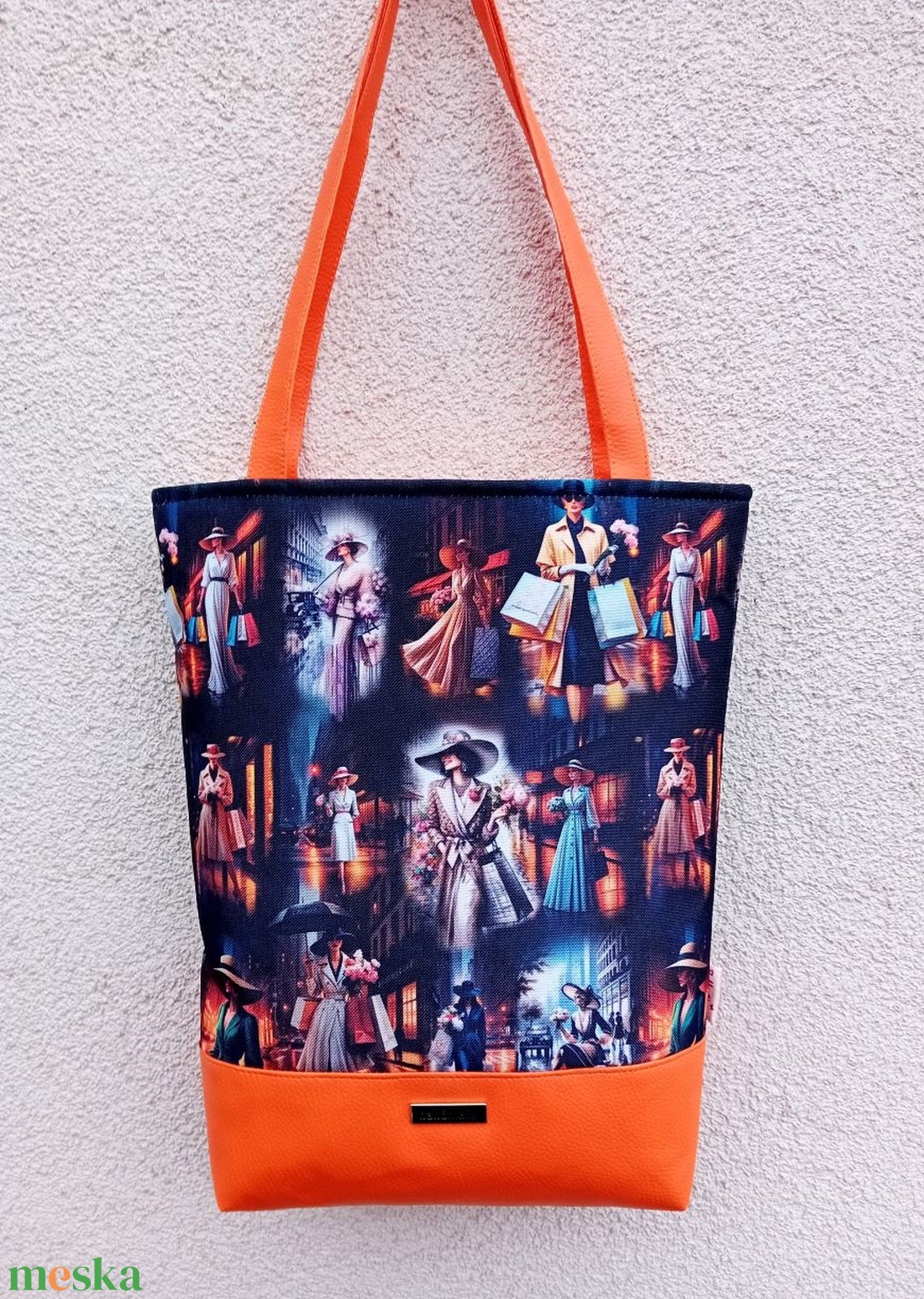 Shoppingoljunk! - nagy pakolós válltáska/narancssárga 32x35 cm - táska & tok - kézitáska & válltáska - nagy pakolós táska - Meska.hu Shoppingoljunk! - nagy pakolós válltáska/narancssárga 32x35 cm - táska & tok - kézitáska & válltáska - nagy pakolós táska - Meska.hu