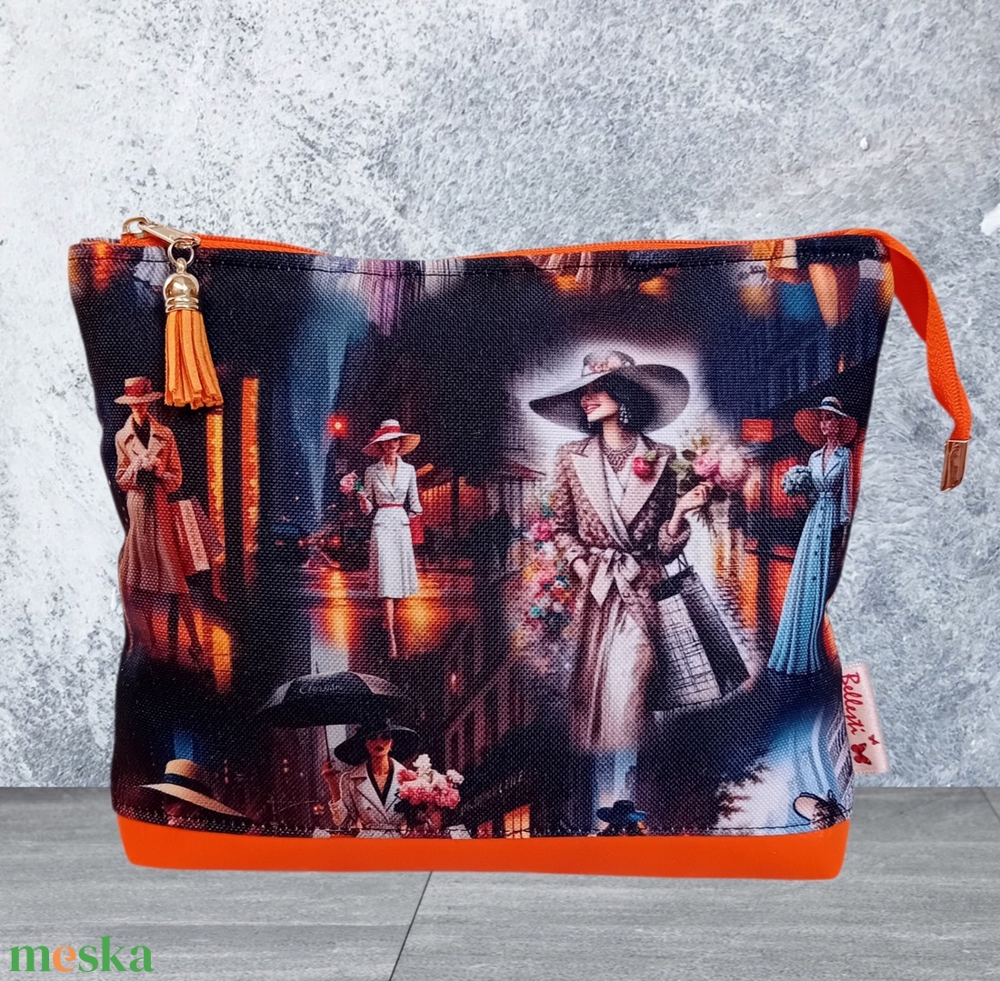  Neszesszer univerzális bármitartó elegáns mintával 22x17 cm - táska & tok - neszesszer - Meska.hu