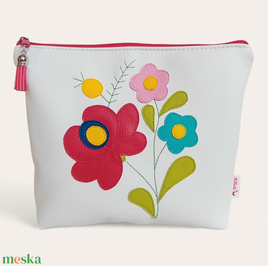 Neszesszer univerzális bármitartó matyó mintás 23x18 cm - táska & tok - neszesszer - Meska.hu