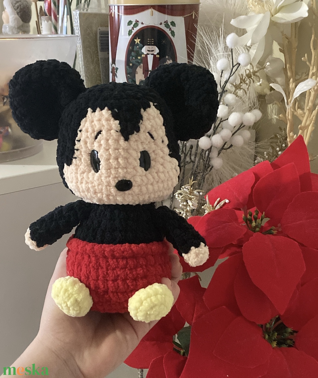Mickey Mouse/ Mickey egér horgolt plüss - játék & sport - plüssállat & játékfigura - plüss mesefigurák - Meska.hu Mickey Mouse/ Mickey egér horgolt plüss - játék & sport - plüssállat & játékfigura - plüss mesefigurák - Meska.hu