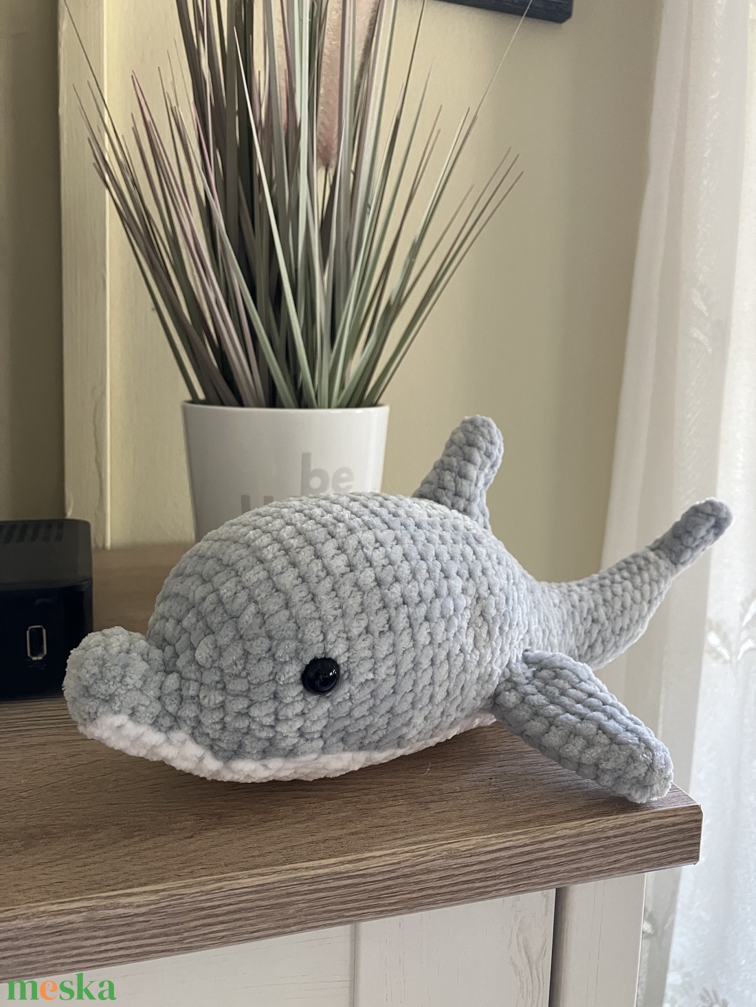 Zsenília amigurumi delfin - játék & sport - plüssállat & játékfigura - más figura - Meska.hu Zsenília amigurumi delfin - játék & sport - plüssállat & játékfigura - más figura - Meska.hu