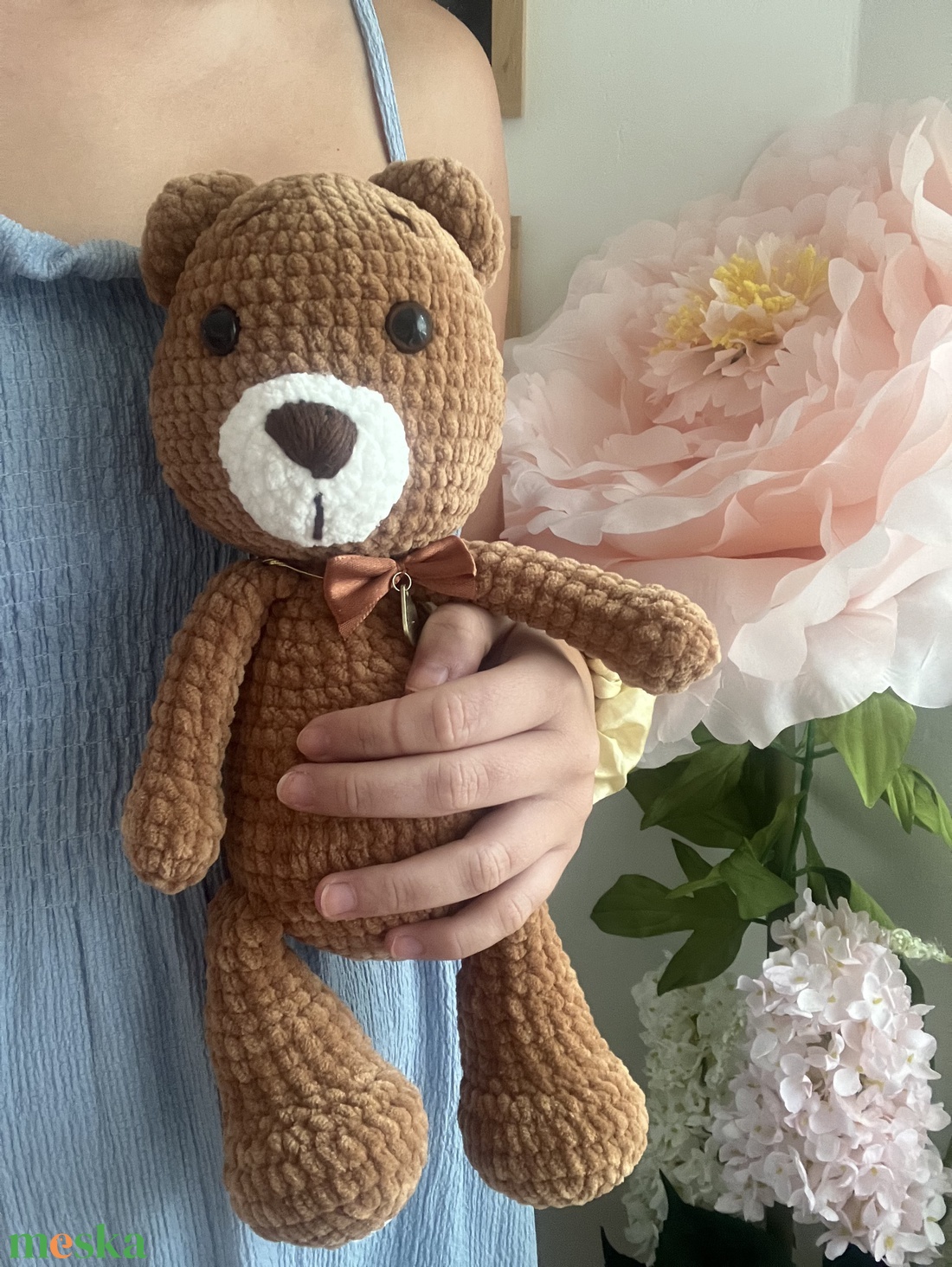 Zsenília amigurumi maci - játék & sport - plüssállat & játékfigura - maci - Meska.hu Zsenília amigurumi maci - játék & sport - plüssállat & játékfigura - maci - Meska.hu