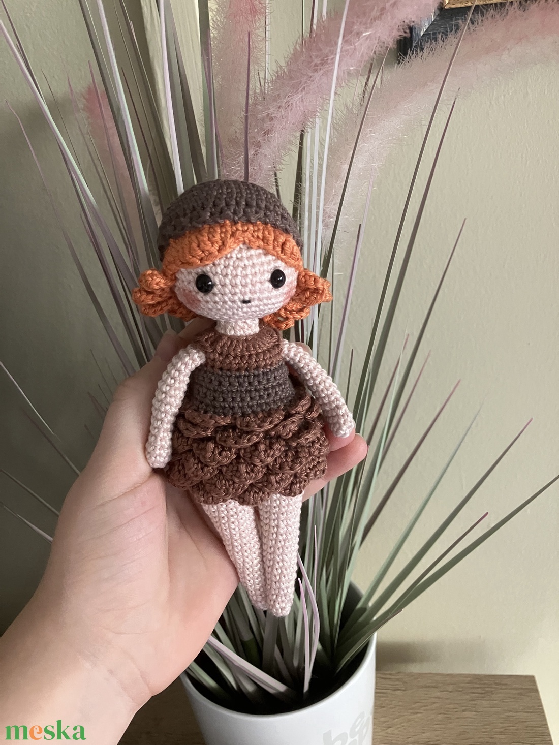 Horgolt ősz baba  -  - Meska.hu