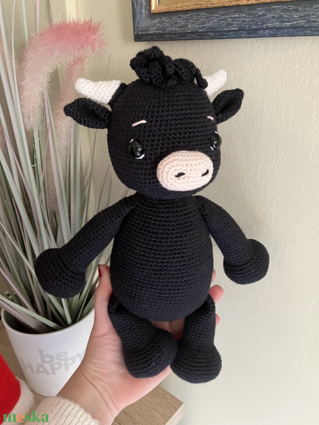 Horgolt, amigurumi Ferdinánd, a bika - játék & sport - plüssállat & játékfigura - plüss mesefigurák - Meska.hu