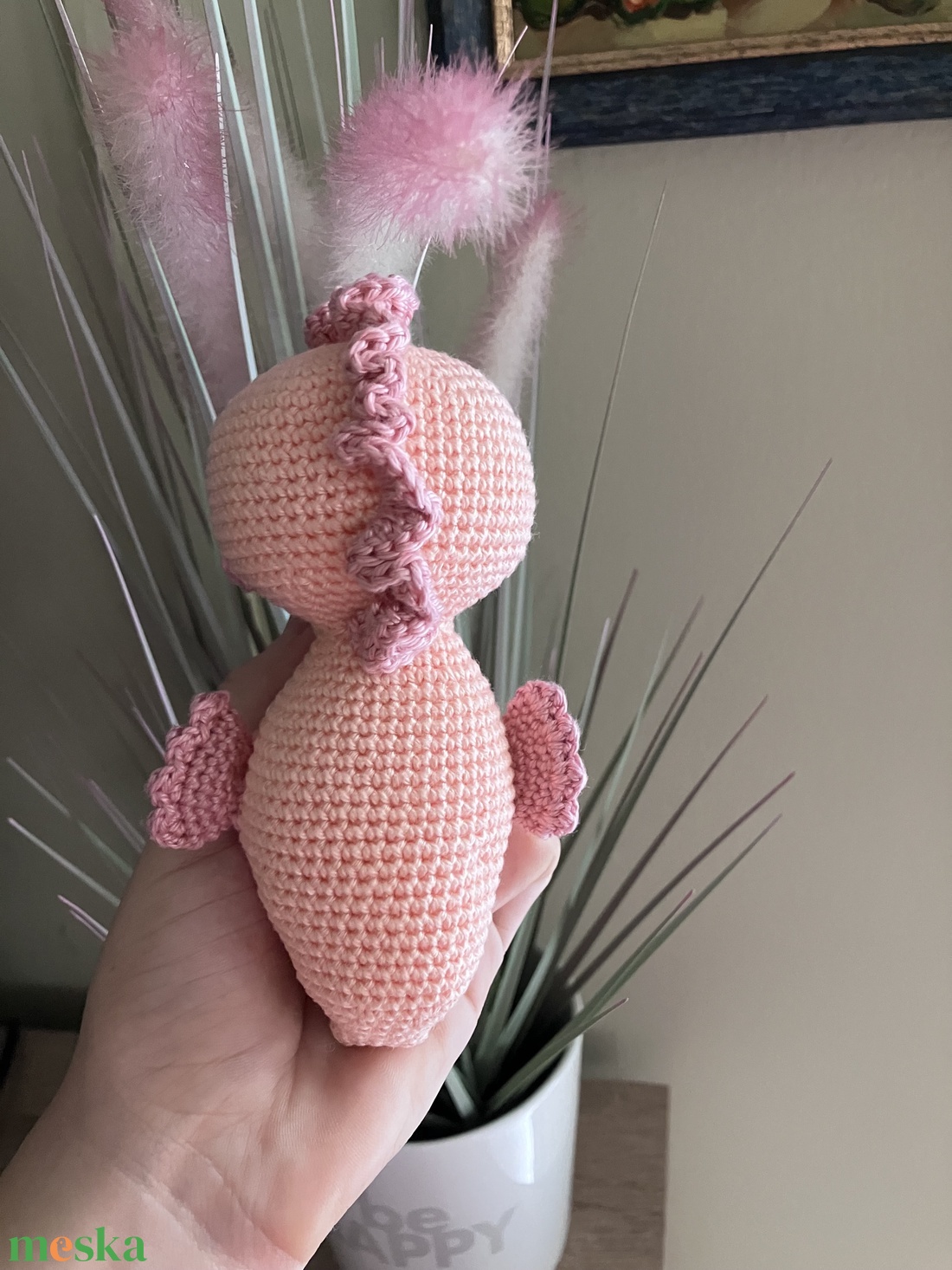 Horgolt, amigurumi csikóhal - játék & sport - plüssállat & játékfigura - más figura - Meska.hu